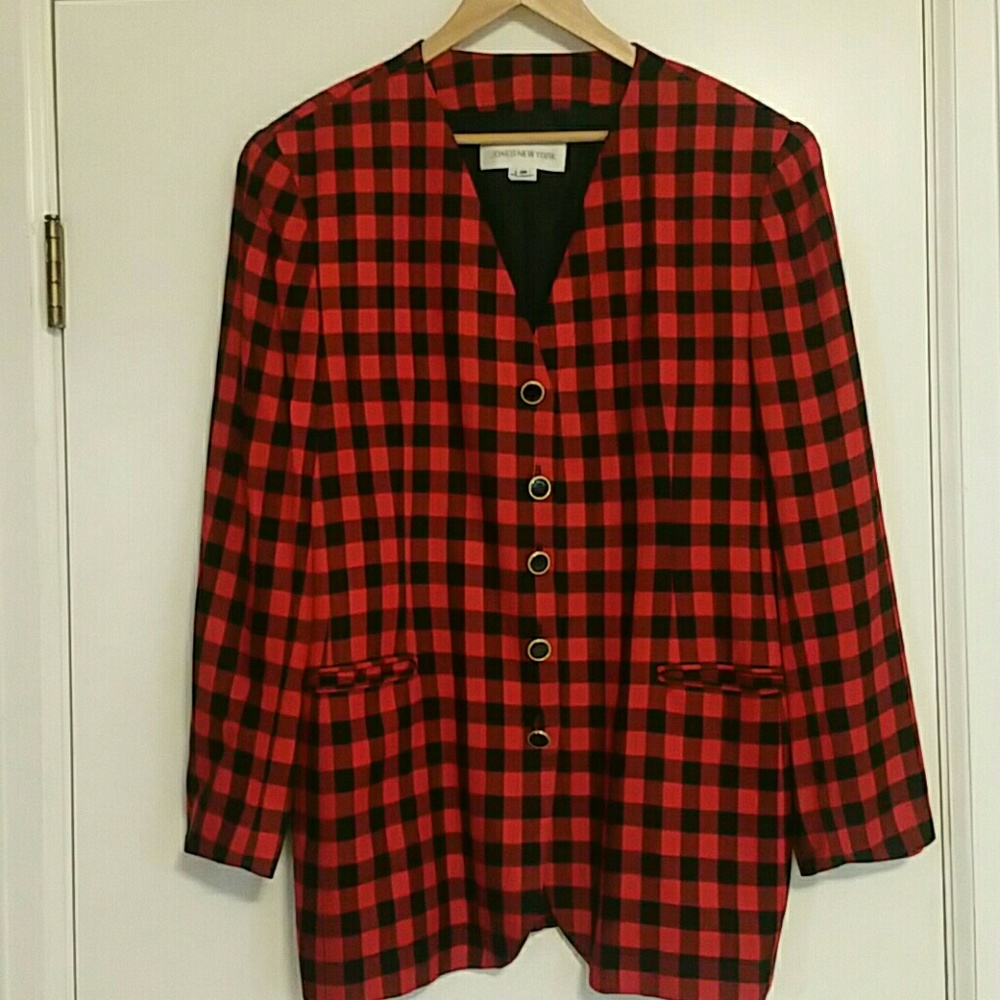 Buffalo Check Blazer➕ [tb] - Picture 2 of 5
